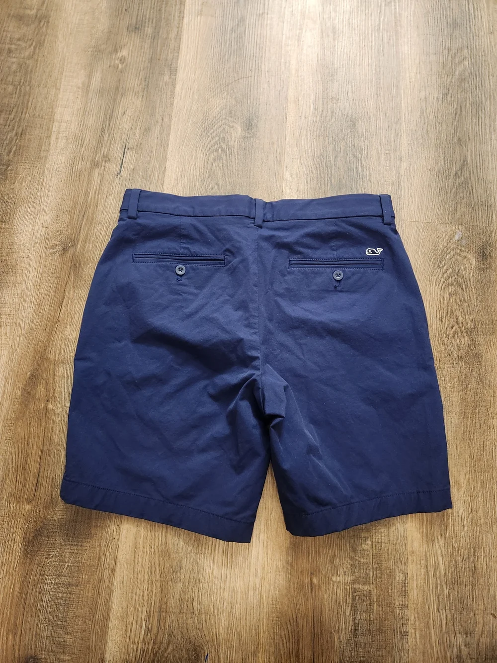 Vineyard Vines Performance Navy Flat-Front Shorts 30x8 mens